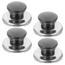 Boutons de couvercle de bouilloire sifflants en acier inoxydable (4 pièces)