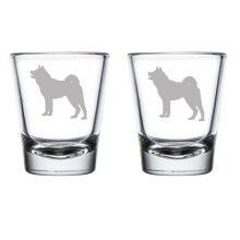 Set van 2 Akita shotglaasjes van 50 ml (1,75 oz)