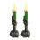 Skeletthandljus 2-pack – Plast Halloween 1
