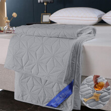 Drap-housse matelassé imperméable pour lit double