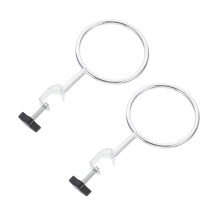 Anneau de support de laboratoire pour béchers et flacons, en fer, lot de 2