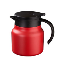 Roter Edelstahl-Isolierwasserkocher 840 ml