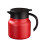Roter Edelstahl-Isolierwasserkocher 840 ml 1