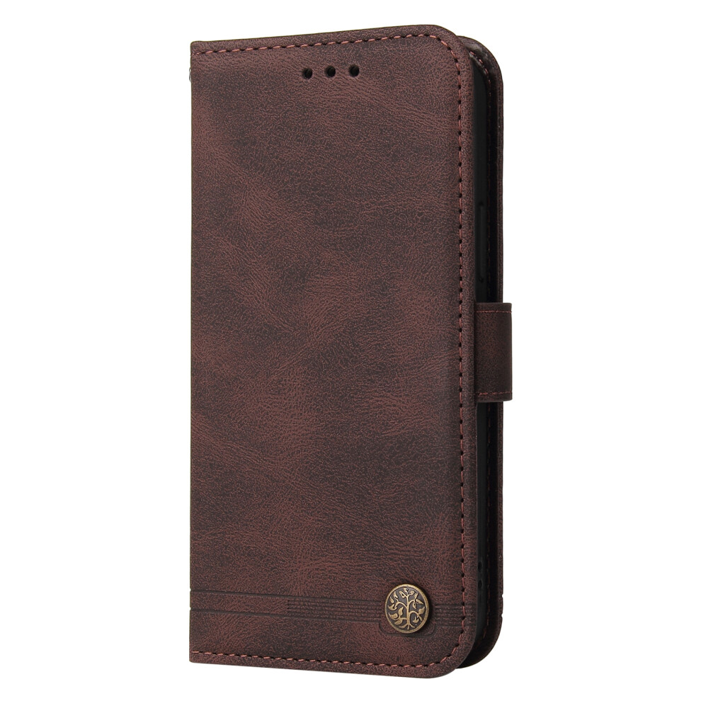 (Brown) Phone Cover For Motorola Edge 70 Fusion+ 5G / Edge 70 Fusion 5G Leather Wallet Cases Skin Touch Phon Brown 6914293900708