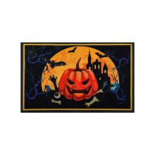 Halloweenpumpa dörrmatta 40x60cm polyester