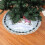 Saia para árvore de Natal com franjas de renda, 122 cm (48 polegadas) 1