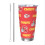 KC Chiefs 600 ml resemugg i rostfritt stål med lock och sugrör 1