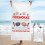 Serviette de plage Fireworks Manager 31 x 63 pouces, polyester-coton 1