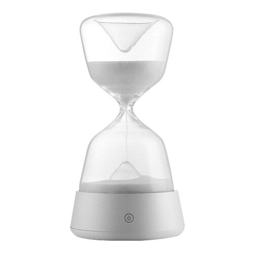 Veilleuse LED en forme de sablier de 15 minutes