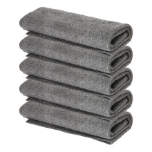 Meuva Lot de 5 chiffons de nettoyage en microfibre épaisse