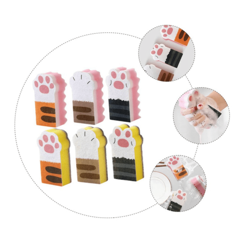 Katttasssvampset – 6-pack, snabbtorkande, återanvändbar 1