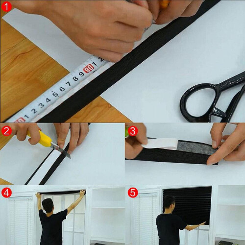 Perdea plisată decorativă pentru casă, material nețesut, 1 pereche 1