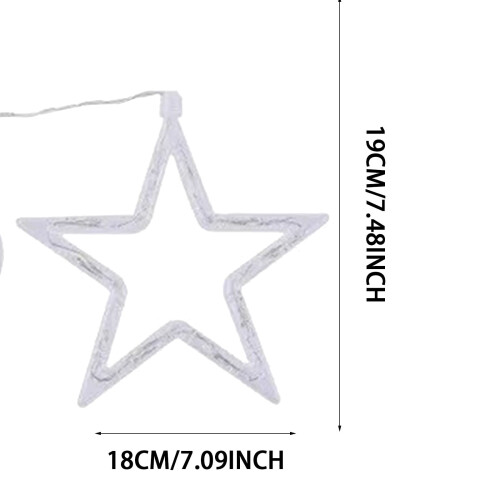 Guirlande lumineuse de Noël à LED avec ventouses – 50 2