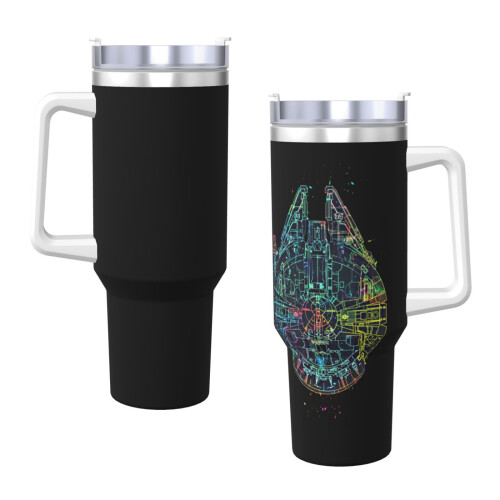 Esquema da Millennium Falcon, Copo Térmico de Aço Inoxidável de 40oz 2