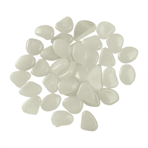 Galets de jardin phosphorescents (400 pièces) 1