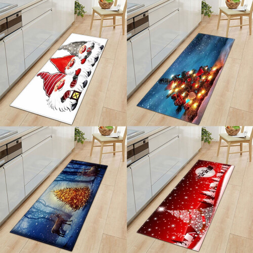 Juleteppe Krystallfløyel 40x120cm 2