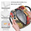 Isolierte Lunchtasche mit Aluminiumfutter – Unisex-Tragetasche 5