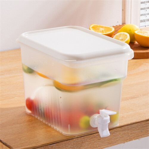 2-delt plastik drikkedispenser med hane, 1,5 l pr. stk. 2