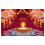 Vrolijk Diwali-banner – Polyester feestdecoratie met 2