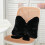 Bow Pillow Christmas Decor Plush Throw Pillow 1 Piece 4
