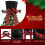 Christmas Tree Topper Hat Red Black Plaid Fabric 1pc 2