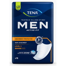 TENA Men Level 3 Pack of 16 Single Pack