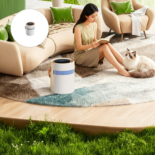 Portable Quiet Humidifier with Low Noise Design and-White 2