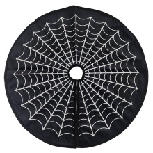 Halloweenská sukně na stromeček bílá pavučina 60 palců