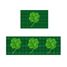 Saint Patrick's Day Kitchen Rugs Set of 2, Non-Slip