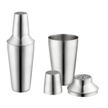 Shaker à cocktails en acier inoxydable, outil de bar (1 pièce)