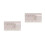 2Pcs ABS Bathroom Toothpaste Holder Wall Mounted Organizer White 2