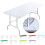 Rectangular Polyester Tablecloth 4ft or 6ft 1