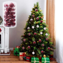 Boules de Noël pour sapin, lot de 30, 6 cm (2,4 pouces)