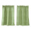 Rideaux en polyester 29 x 36 pouces, 2 panneaux 1