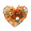 Artificial Maple Leaf Wreath with Pumpkins & Berries 1