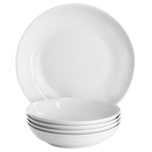 Gibson Home 5-Piece Stoneware Serving & Pasta Bowl Set