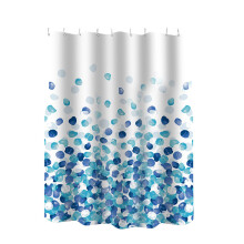 Hvit polyester dusjforheng – vanntett,