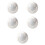 5Pcs White ABS Smart Wireless Pir Motion Sensor Home Security 4