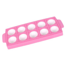 Kitchen Dumpling Maker 10-Grid Circular Square