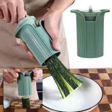 Cortador de pepino com 6 lâminas de aço inoxidável