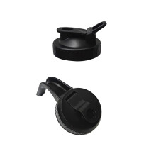 Tapas con boquilla para verter en tarros Mason, boca ancha de 8,6 cm, paquete de 2
