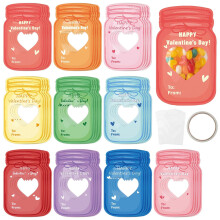 Confezione da 30 biglietti di San Valentino per bambini con giocattoli a forma di insetto dell'amore