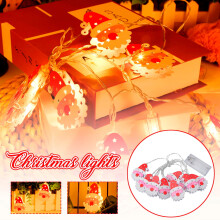 Décoration de guirlande lumineuse LED Père Noël
