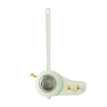 Cepillo de baño de silicona Fnyoxu con soporte de pared