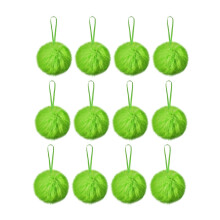 Green Christmas Tree Ornaments 12 Pieces