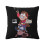 Housse de coussin décorative effet lin 50 x 50 cm 1