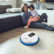 Quinlirra våt- och torrmoppningsrobotdammsugare