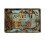 Plaque métallique vintage Asylum 12x8 pouces 1