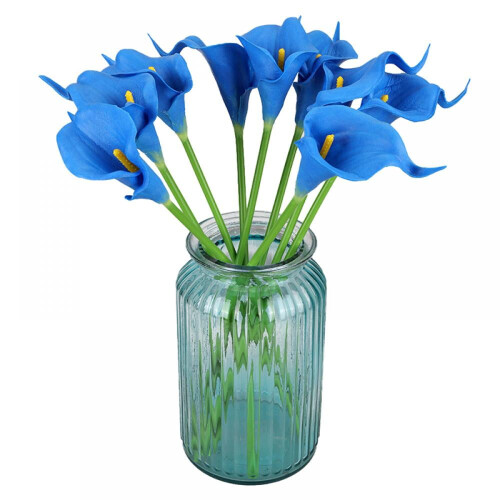 Kunstige calla liljer, ægte berøring, 20 stk.