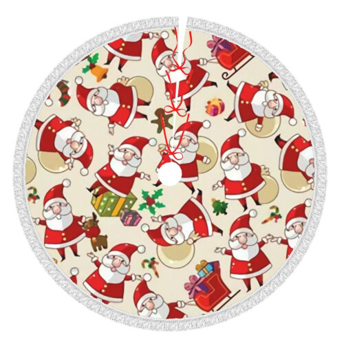 Christmas Tree Skirt48Inch Rustic Holiday Decor
